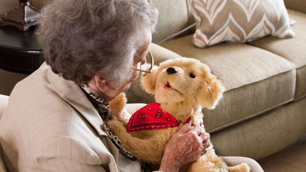 Robotic Pets for Seniors Help Ease Dementia and Loneliness